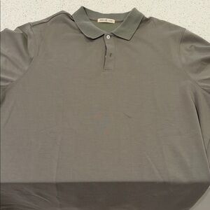 THE YATES - SAND WASHED DOUBLE KNIT SS POLO